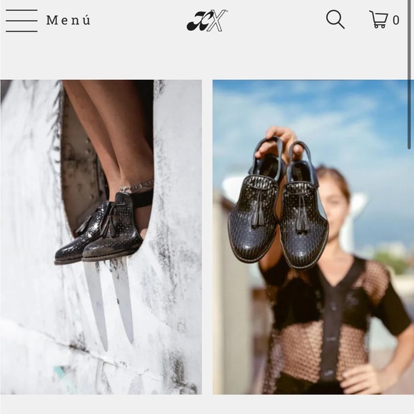 Leather shoes made in Chile. Size 7. - Picture 4 of 6